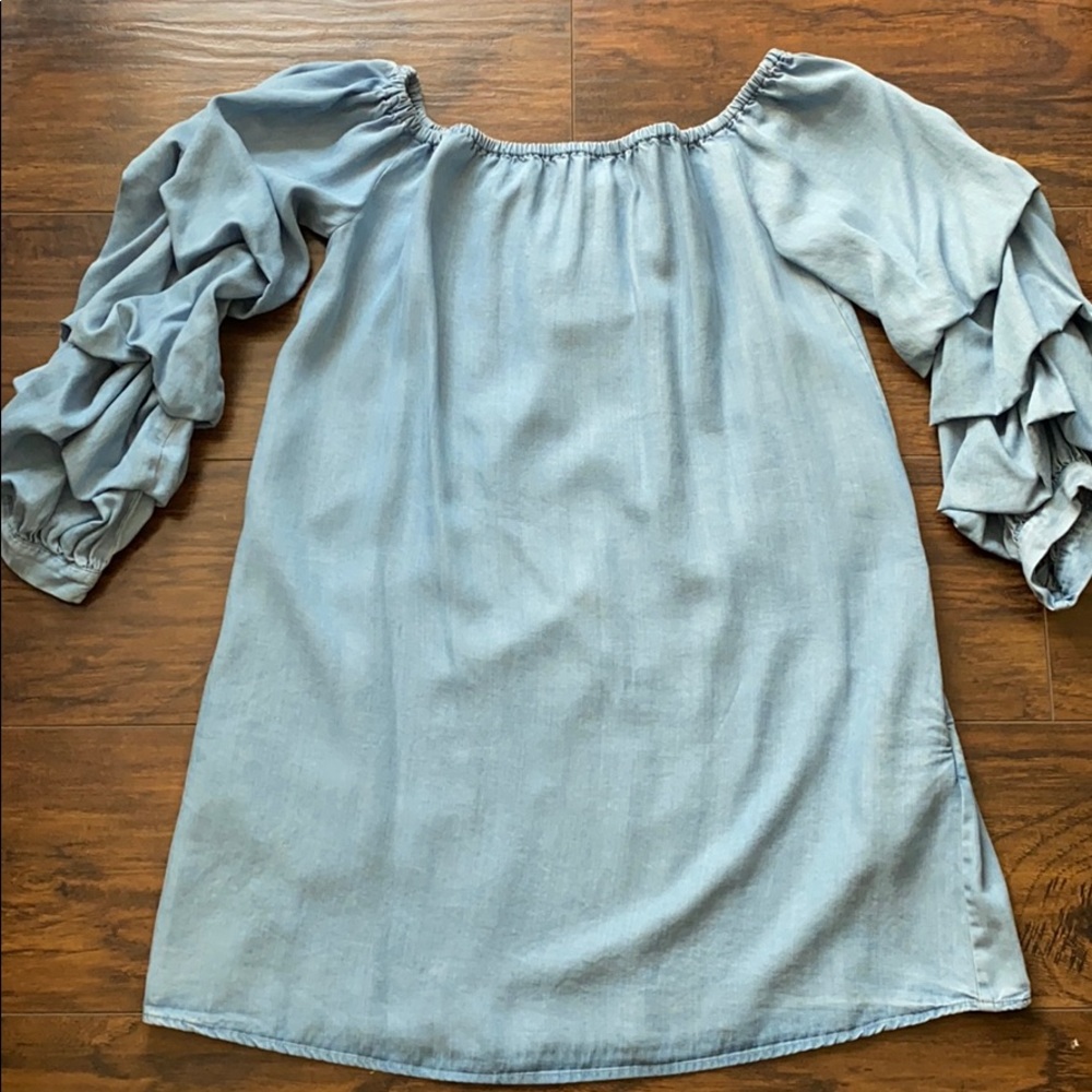 Denim dress